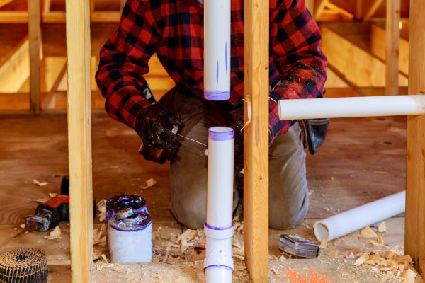 PVC Piping Installation in North Richland Hills