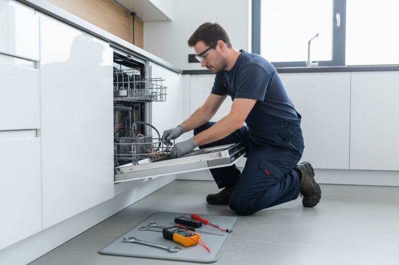 Dishwasher Pipe Repair