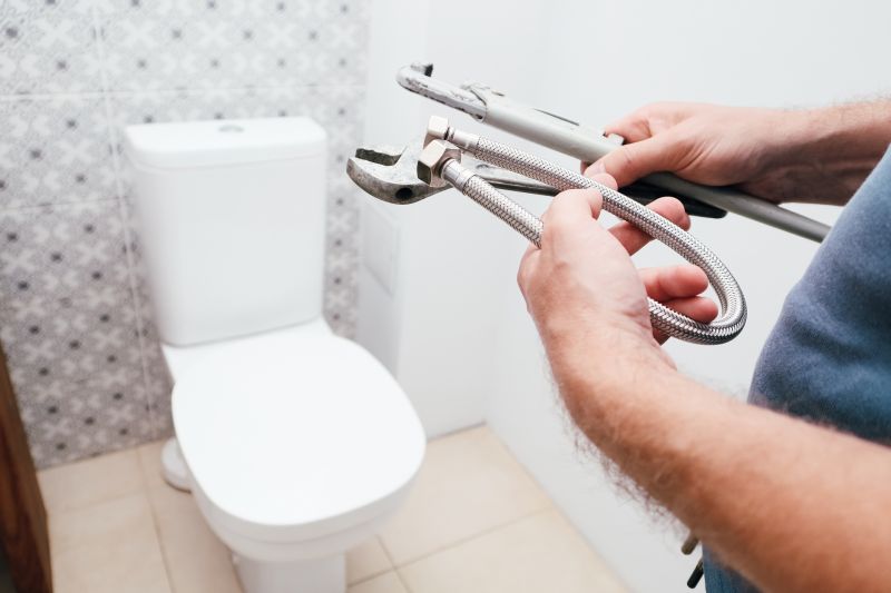 Commercial Toilet Installation detail