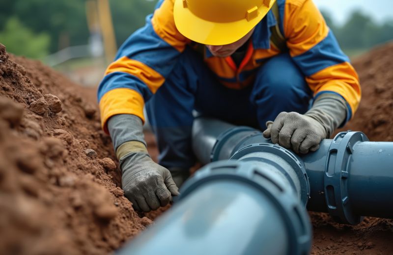 Drain Pipe Repair detail