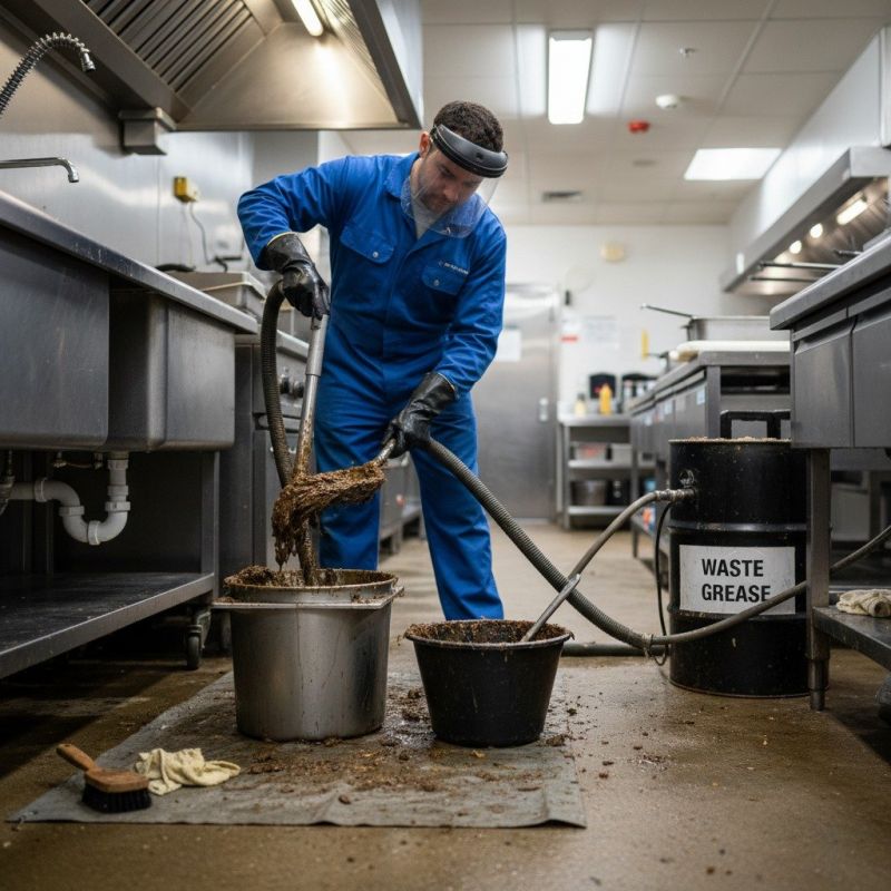Grease Trap Installation detail