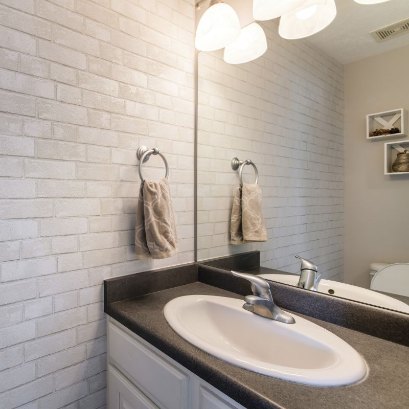 Pedestal Sink Installation
