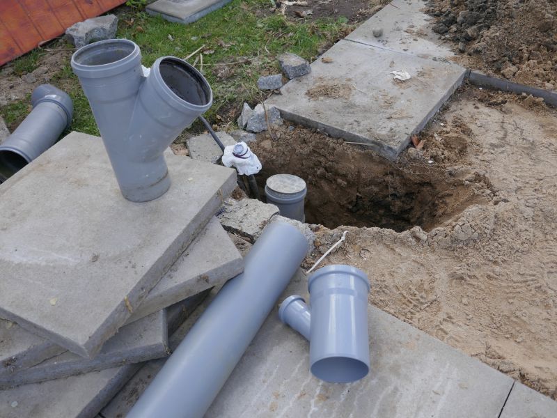 Pvc Pipe Placement